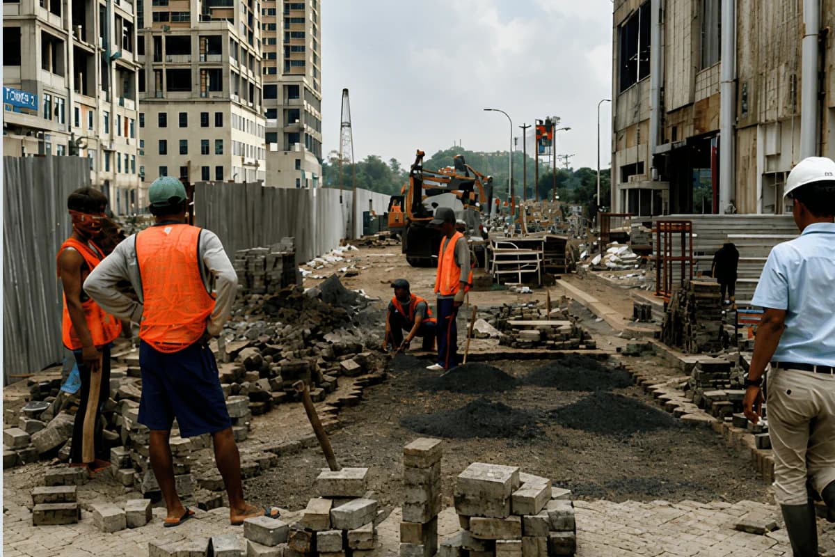 Proses Pemasangan
